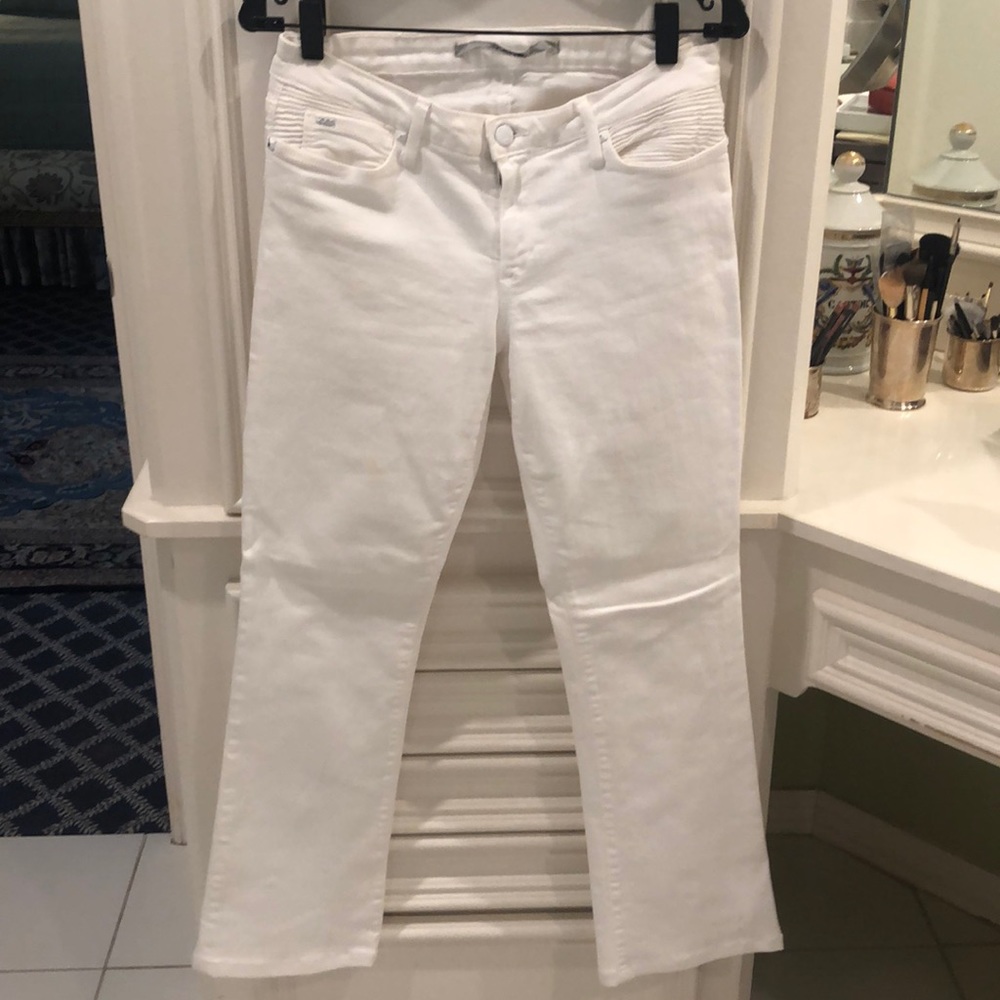 Joe’s White Flared Denim